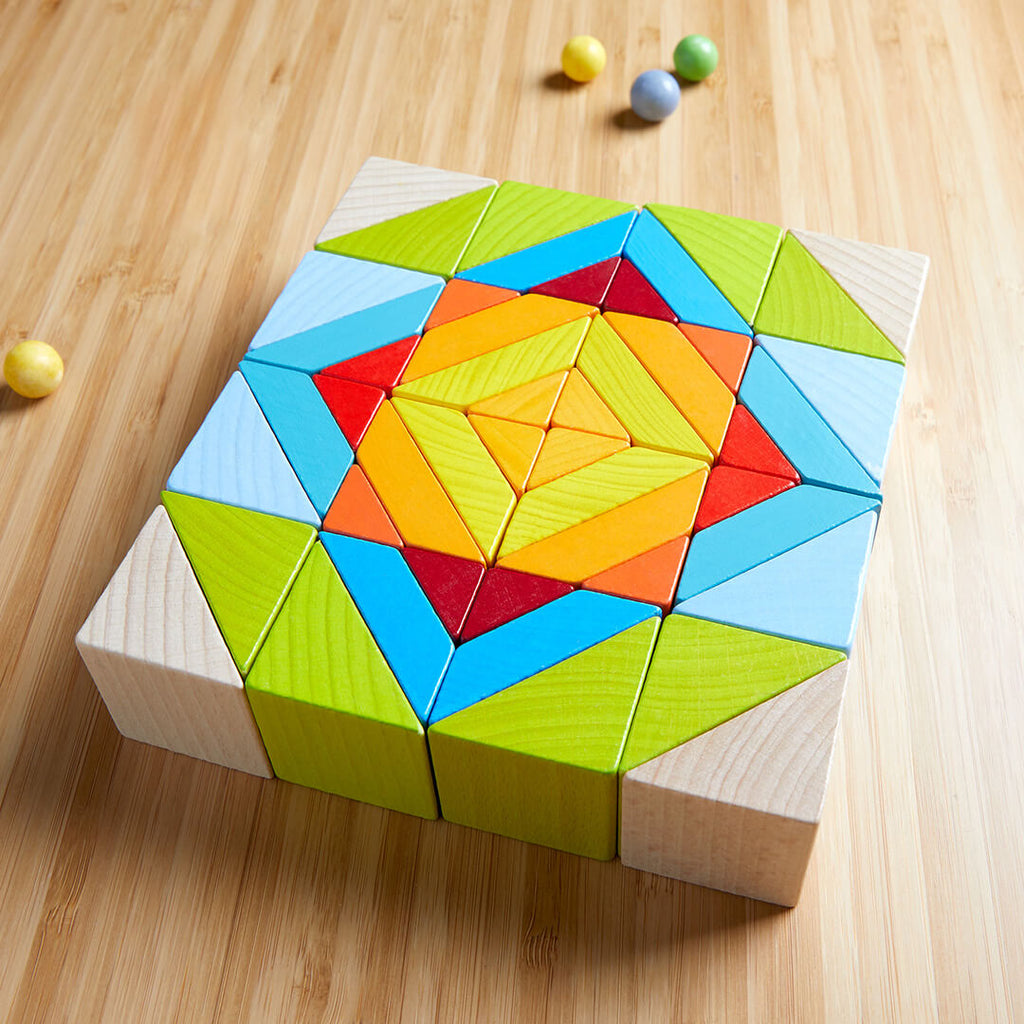 3D Wooden Mosaic Arranging Game